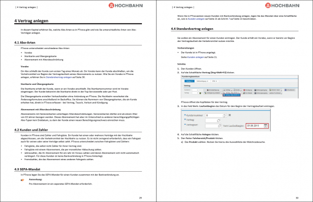 Endbenutzerdokumentation Hamburger Hochbahn