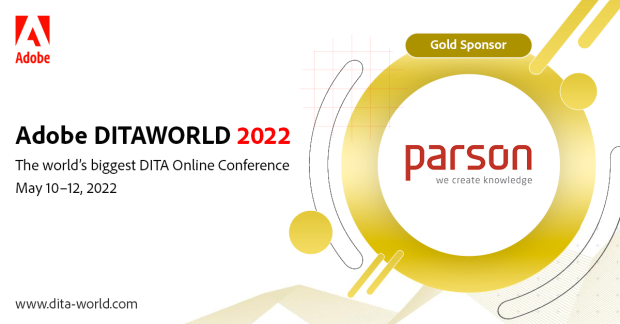 DITAWORLD 2022 parson Gold Sponsor