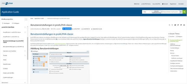 ProALPHA schreibt technische Dokumentation in DITA-XML mit Oxygen