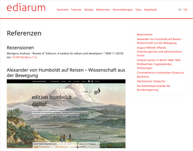 Digitalisierung mit ediarium