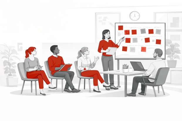 Retrospektiven bei parson