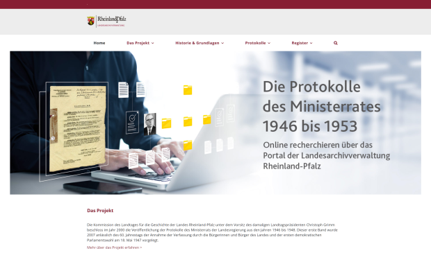 Digitalisierung der Protokolle des Ministerrates 1946-1953