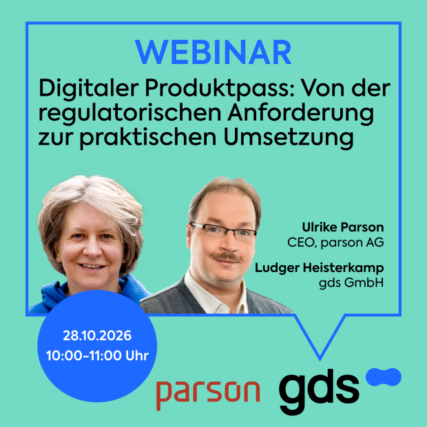 Webinar mit gds und parson zum DPP
