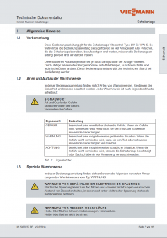 Viessmann Steuerungsdokumentation